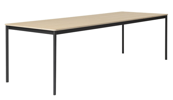 Base Table - Muuto - Table + Task - Large - 98.4" x 35.4" - Oak Top/Plywood/Black Base - HORNE