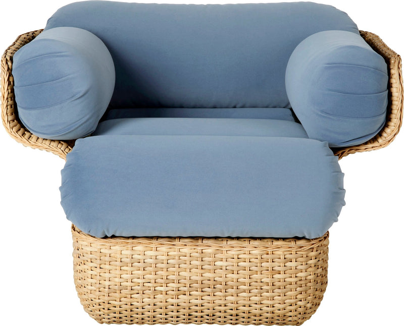 Basket Lounge Chair - Gubi - Chairs - Limonta Lorkey 40 - HORNE