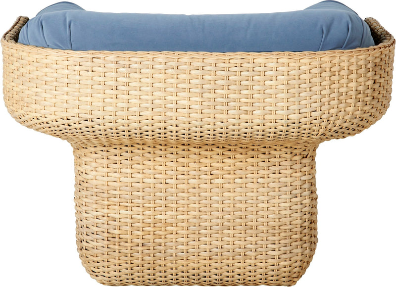 Basket Lounge Chair - Gubi - Chairs - Limonta Lorkey 40 - HORNE