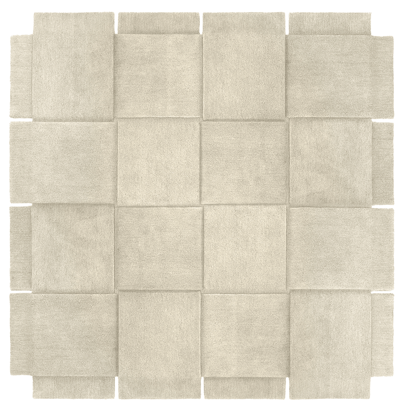 Basket Rug - Design House Stockholm - Rugs - Large - Beige - HORNE