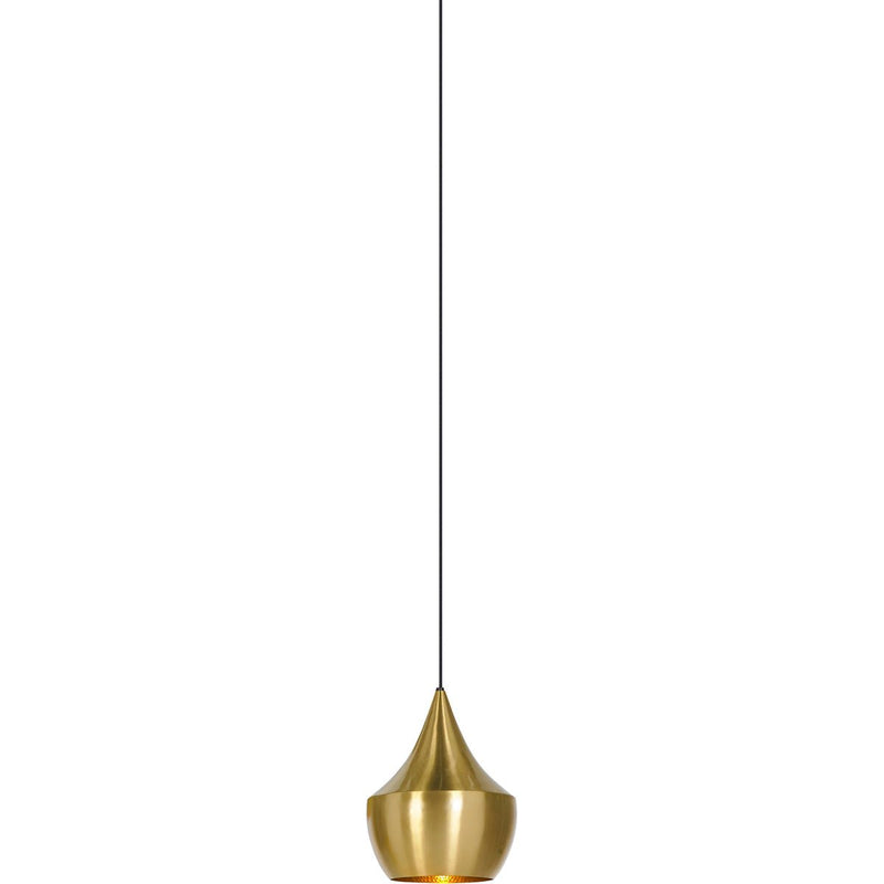 Beat Fat Pendant - Brass