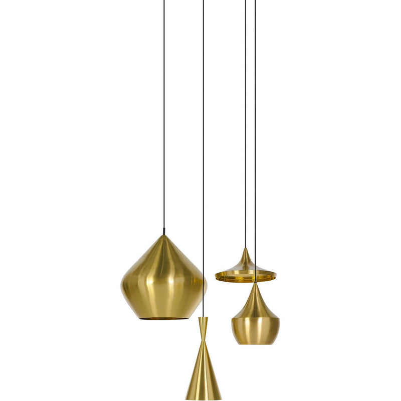 Beat Fat Pendant - Brass