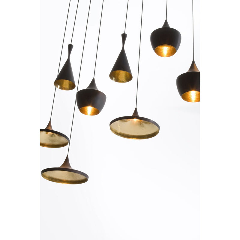 Beat Light Wide Pendant - Black