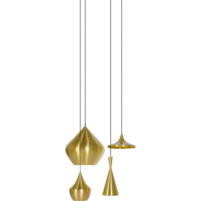 Beat Stout Pendant - Brass