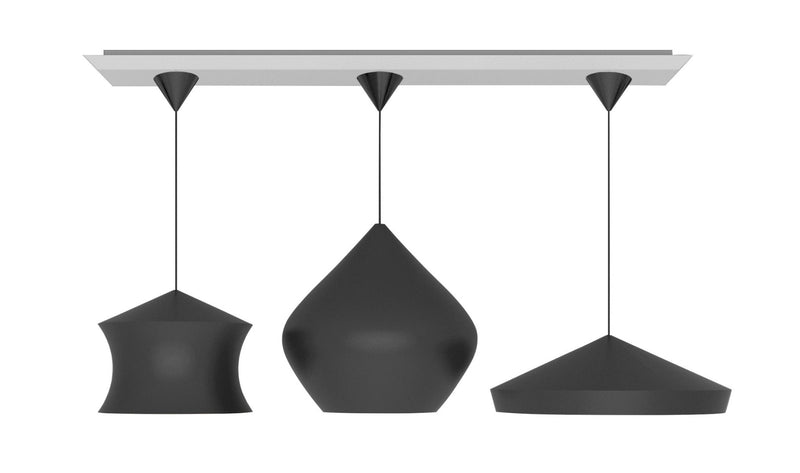 Beat Trio Linear LED Pendant System - Tom Dixon - Pendants - HORNE
