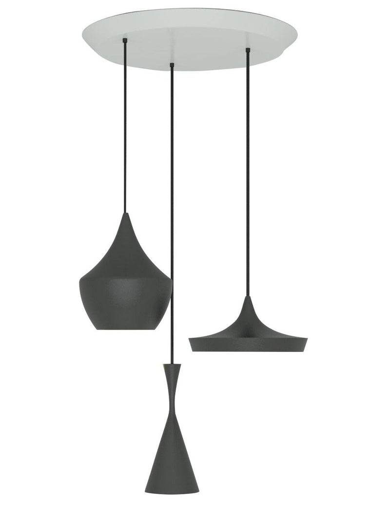 Beat Trio Round LED Pendant System - Tom Dixon - Pendants - HORNE