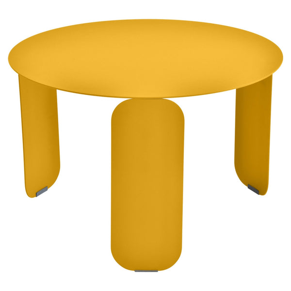 BeBop Low Table Ø24" - Fermob - Tables + Desks - Honey Textured - HORNE