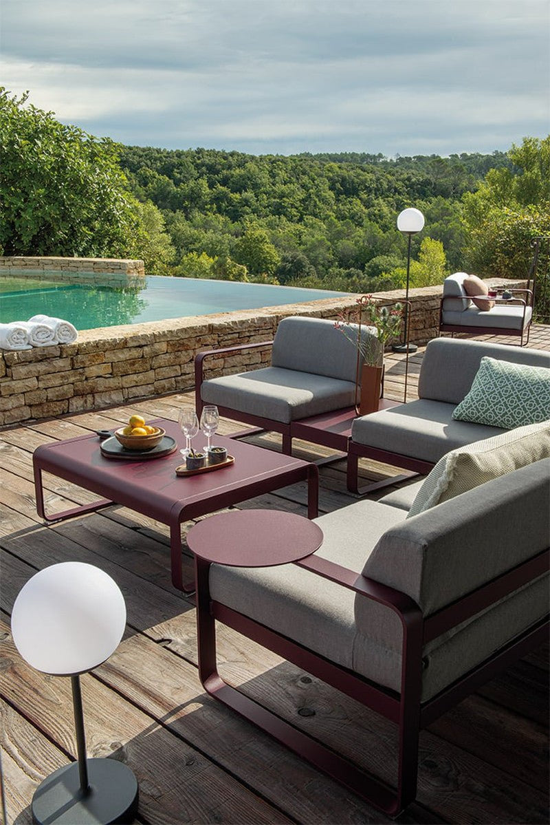 Bellevie Armrest Shelf - Fermob - Outdoor Furniture - Acapulco Blue - HORNE