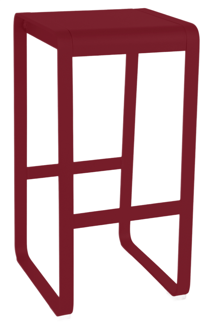 Bellevie High Stool without Backrest - Fermob - Outdoor Furniture - Black Cherry - HORNE