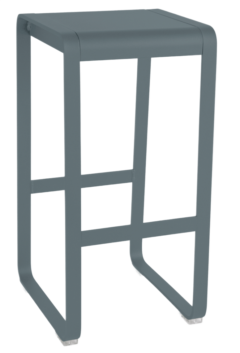 Bellevie High Stool without Backrest - Fermob - Outdoor Furniture - Black Cherry - HORNE