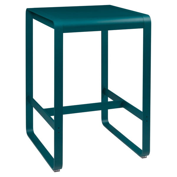 Bellevie High Table - Fermob - Outdoor Furniture - 29" x 31.5" - Acapulco Blue - HORNE