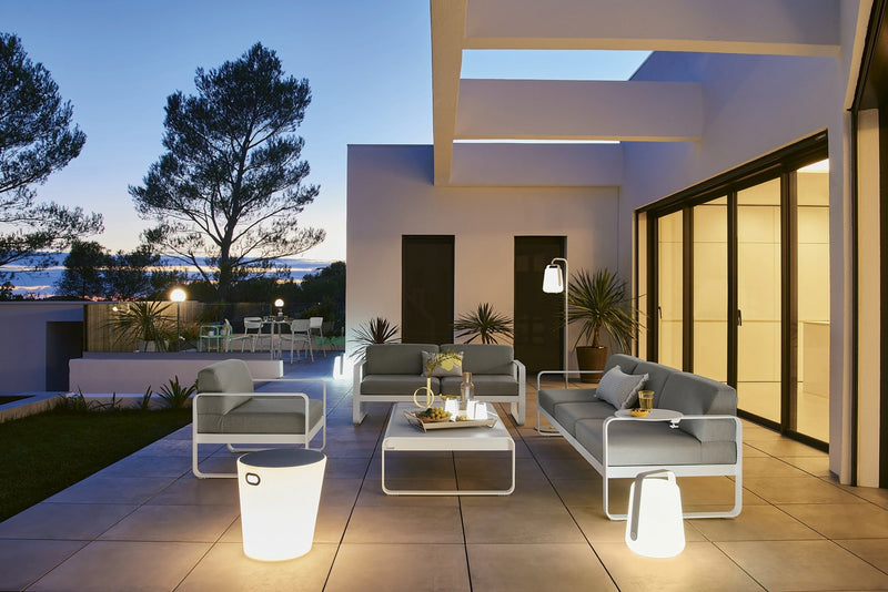 Bellevie Large Low Table - Fermob - Outdoor Furniture - Acapulco Blue - HORNE