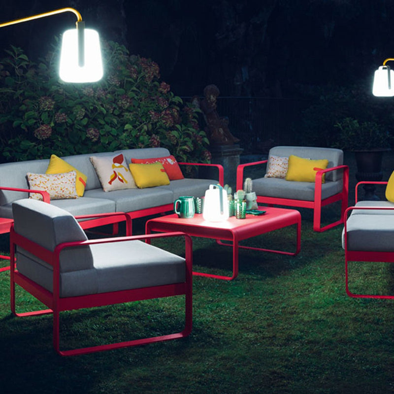 Bellevie Low Table - Fermob - Outdoor Furniture - Acapulco Blue - HORNE