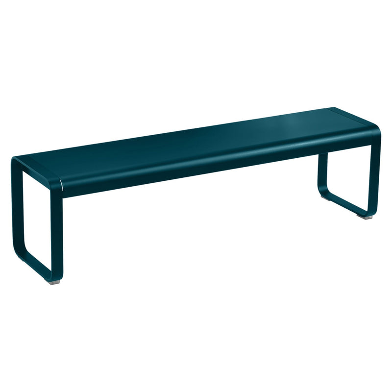 Bellevie Premium Bench - Fermob - Outdoor Furniture - Acapulco Blue - HORNE