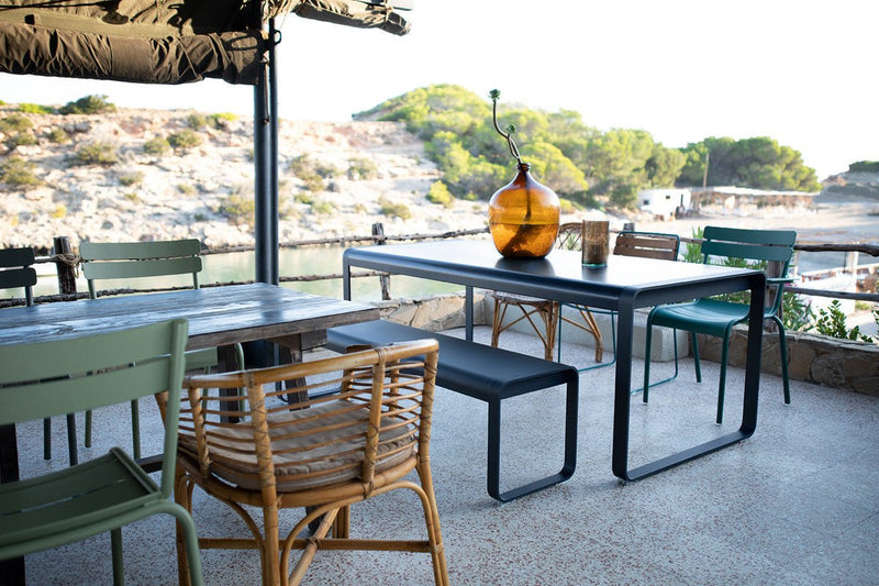 Bellevie Premium Table - Fermob - Outdoor Furniture - Acapulco Blue - HORNE