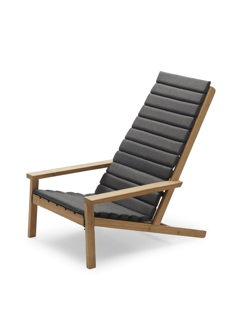 Between Lines Deck Chair Cushion - Skagerak by Fritz Hansen - Outdoor Furniture - Ash - HORNE