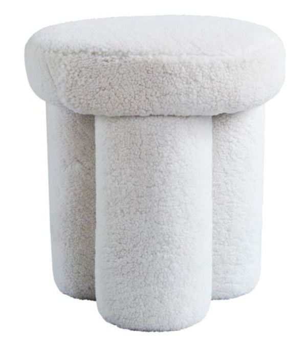 Big Foot Stool - 101Copenhagen - Stools + Benches + Ottomans - Sheepskin - HORNE