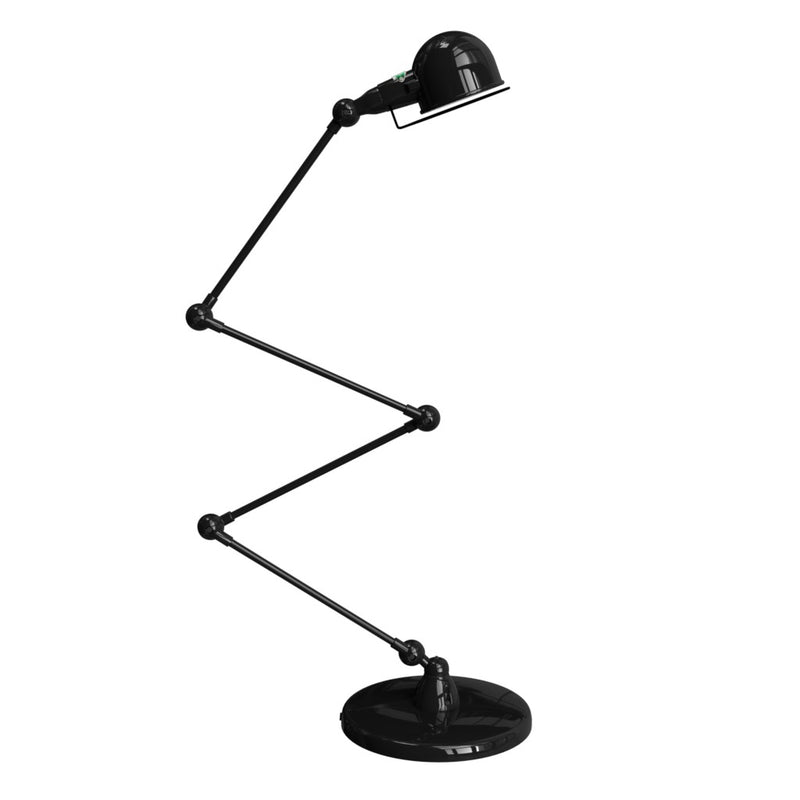 Signal Zig - Zag Floor Lamp - SI433 - Jielde - Floor Lamps - Matte - Mustard - RAL1003 - HORNE