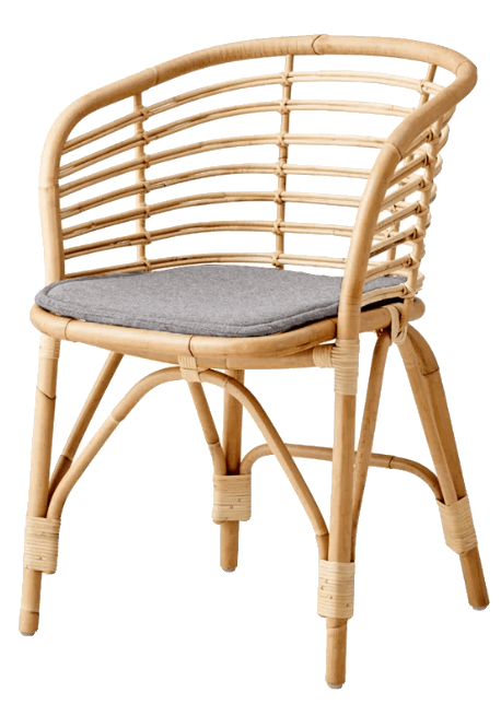 Blend Indoor Chair - Cane Line - Chairs - Natural - Grey - HORNE