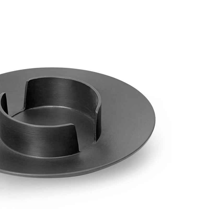 Block Candle Holder - Ferm Living - Candle Holders - Black Brass - HORNE