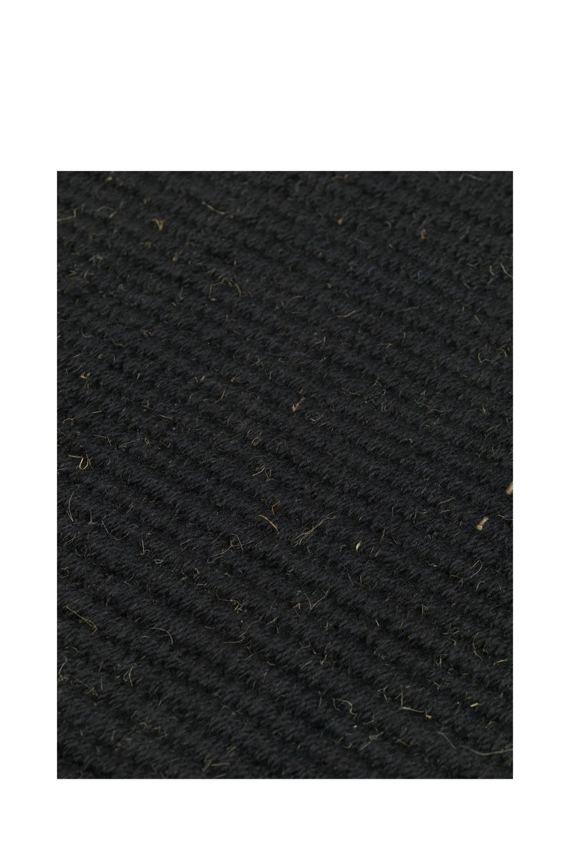 Block Runner - Ferm Living Rugs - Black - HORNE