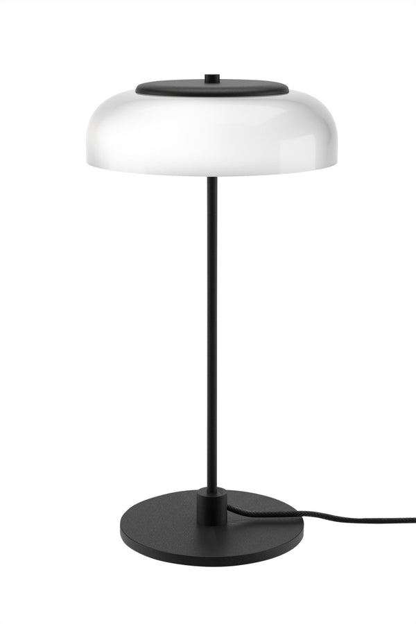 Blossi Table Lamp - Nuura - Table + Task - Black/Opal White - HORNE