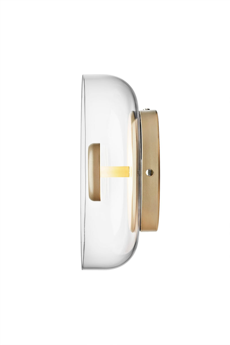 Blossi Wall/Ceiling Light - Nuura - Ceiling Lights - Nordic Gold/Clear - HORNE