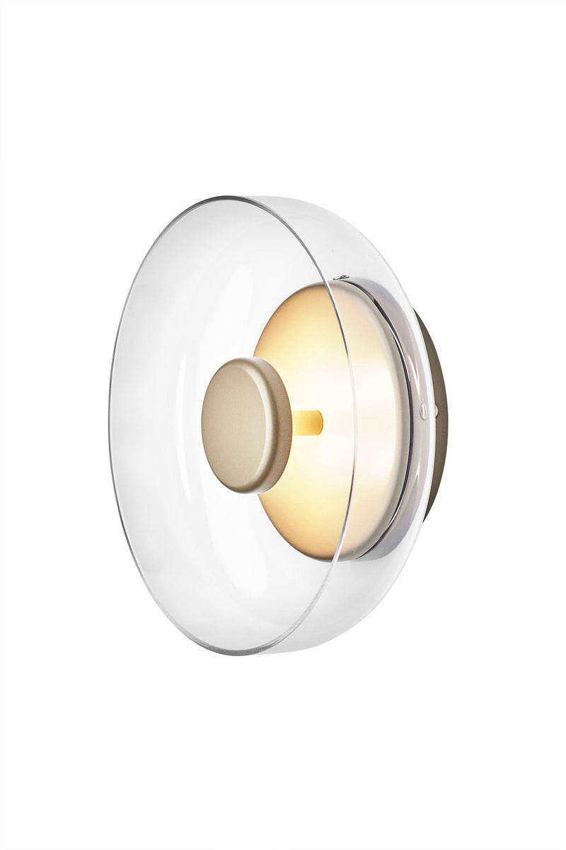 Blossi Wall/Ceiling Light - Nuura - Ceiling Lights - Nordic Gold/Clear - HORNE