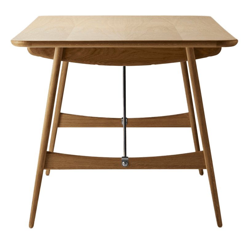 BM1160 Hunting Table - Carl Hansen & Son - Tables + Desks - Oiled Walnut - Stainless Steel - HORNE