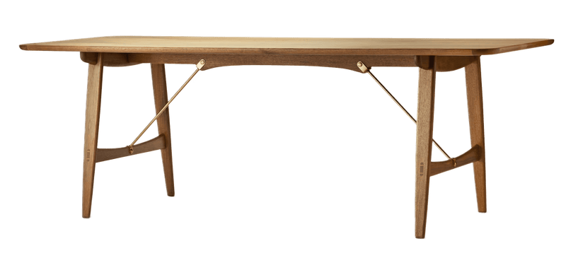 BM1160 Hunting Table - Carl Hansen & Son - Tables + Desks - Oiled Walnut - Stainless Steel - HORNE
