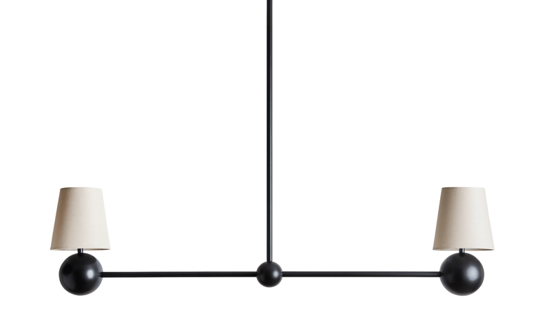 Bole Pendant II - Workstead - Pendants - Matte Black Enamel - HORNE