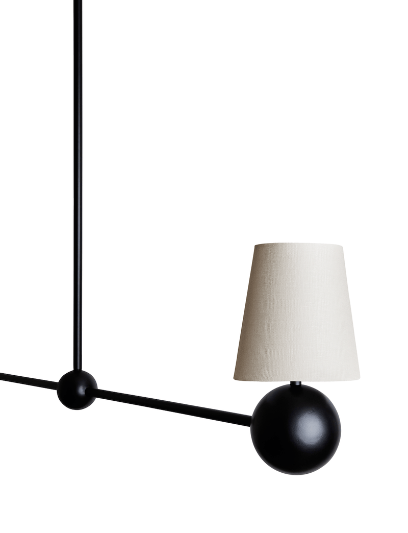 Bole Pendant II - Workstead - Pendants - Matte Black Enamel - HORNE