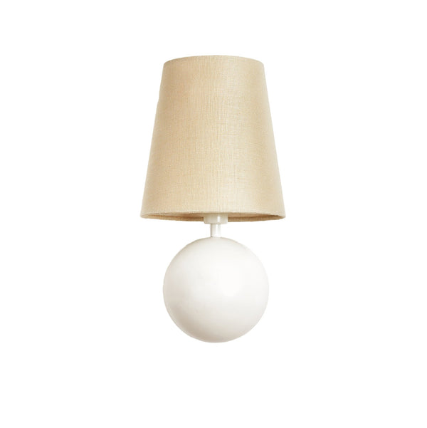 Bole Wall Light - Workstead - Wall Sconces - White Enamel - Hardwired with Integrated Dimmer - HORNE