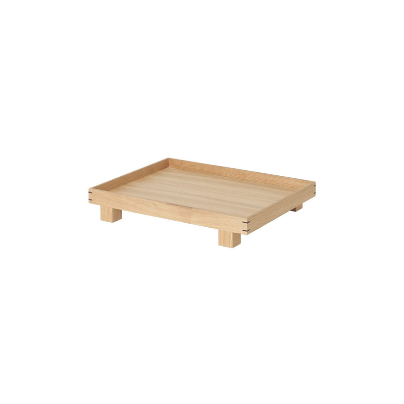 Bon Wooden Tray - Ferm Living - Serveware - Black - X Small - HORNE