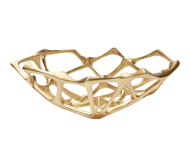 Bone Bowl Brass - Tom Dixon - Serveware - Small - HORNE