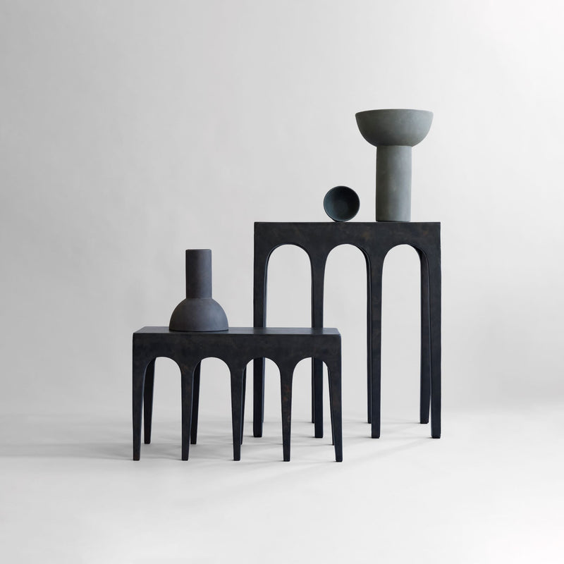 Bow Bench - Coffee - 101Copenhagen - Stools + Benches + Ottomans - HORNE