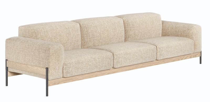 Bowie Sofa - 3 Seat - WeWOOD - Sofas - Oak - Madison - TWDM12016 - HORNE