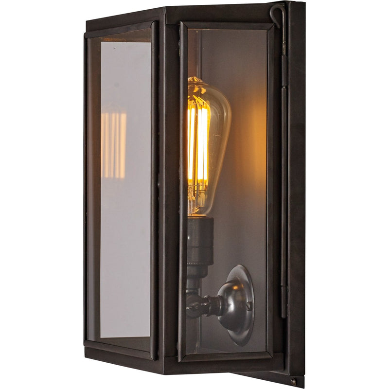 Box Wall Light - External Glass - Medium