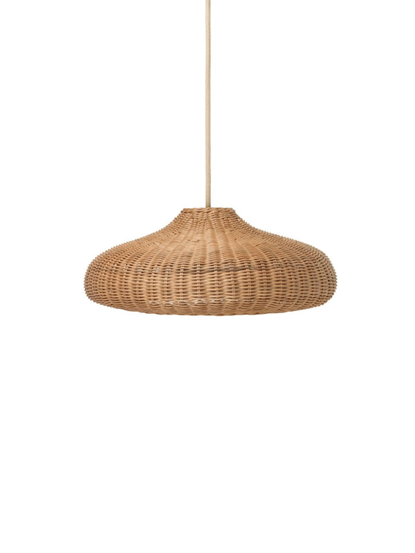 Braided Lampshade - Disc - Ferm Living - Pendants - HORNE
