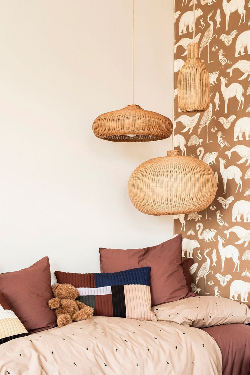 Braided Lampshade - Bottle - Ferm Living - Pendants - HORNE