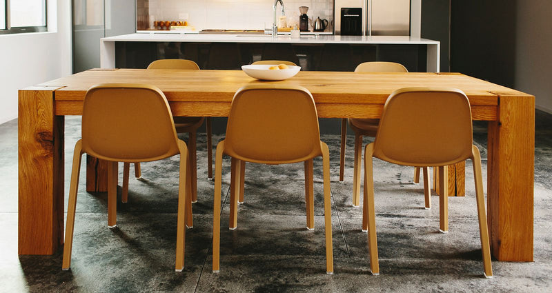 Broom Stacking Chair - Emeco Chairs - Dark Grey - HORNE