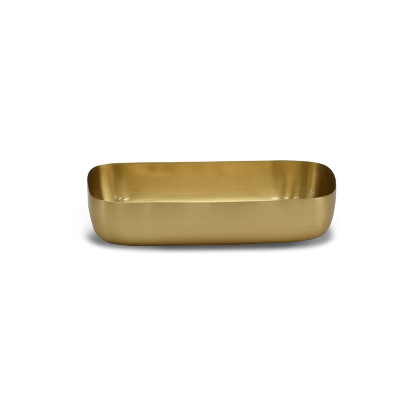 Paper Towel Tray in Brushed Brass - Tina Frey - Bath - HORNE