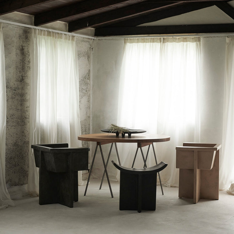 Brutus Stool - Coffee - 101Copenhagen - Stools + Benches + Ottomans - HORNE