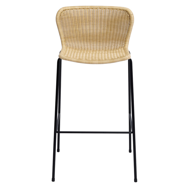 C603 Outdoor Bar Stool - Feelgood Designs - Outdoor Furniture - Natural Weave - HORNE