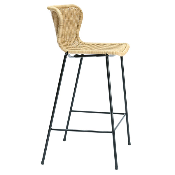 C603 Outdoor Counter Stool - Feelgood Designs - Outdoor Furniture - Black - HORNE