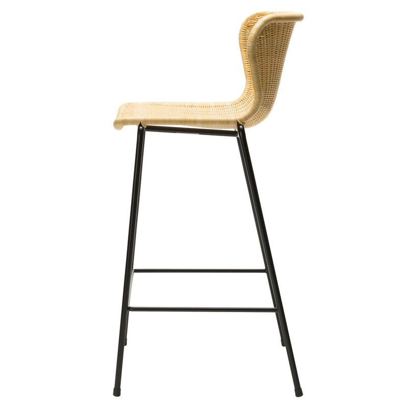 C603 Rattan Counter Stool - Feelgood Designs - Stools + Benches + Ottomans - Natural - HORNE