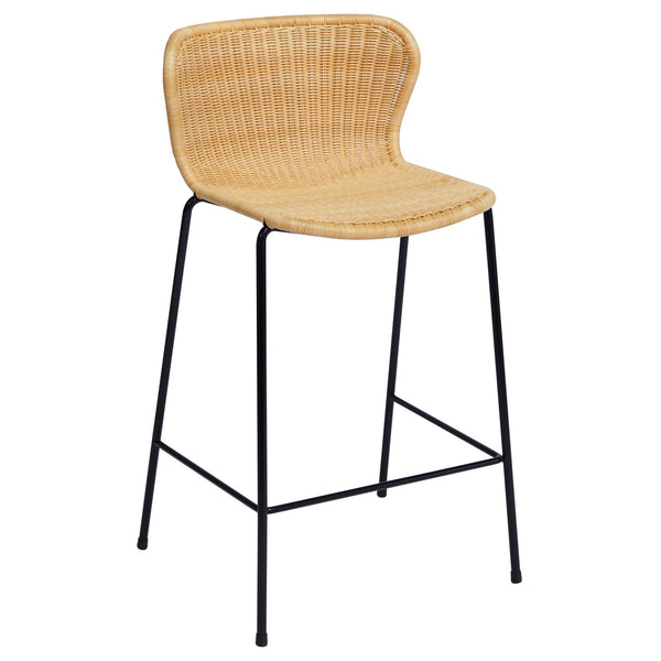 C603 Rattan Counter Stool - Feelgood Designs - Stools + Benches + Ottomans - Natural - HORNE
