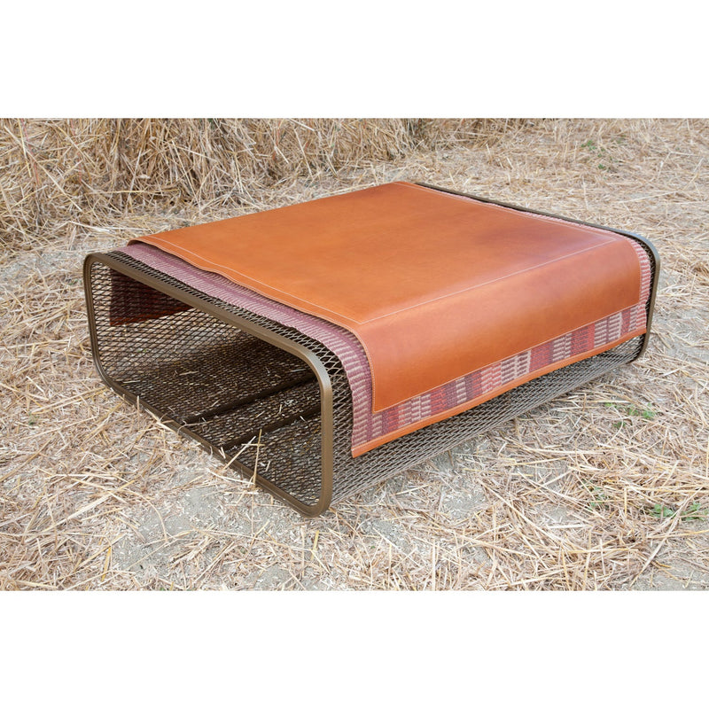 Caballito Large - Leather And Fabric
