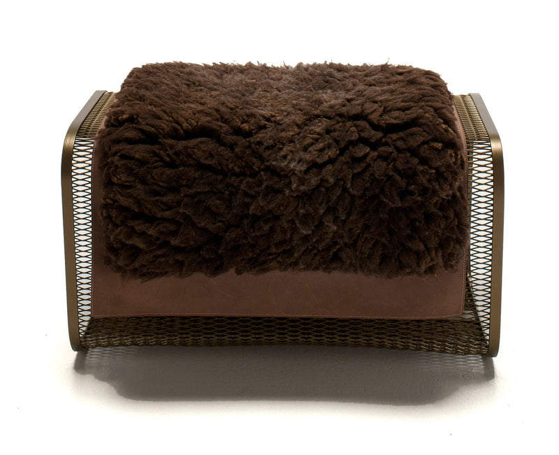 Caballito Blanco Small - Sheepskin And Suede