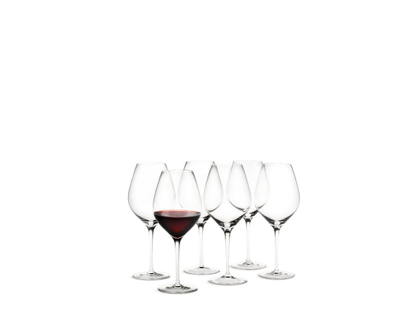Cabernet Burgundy Glass - Set of 6 - Holmegaard - Wine + Champagne Glasses - HORNE